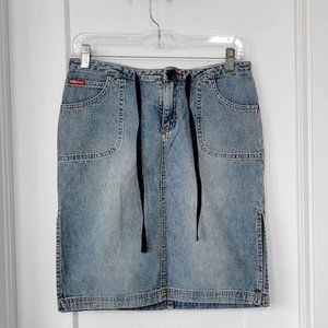 Union Bay Jean Skirt